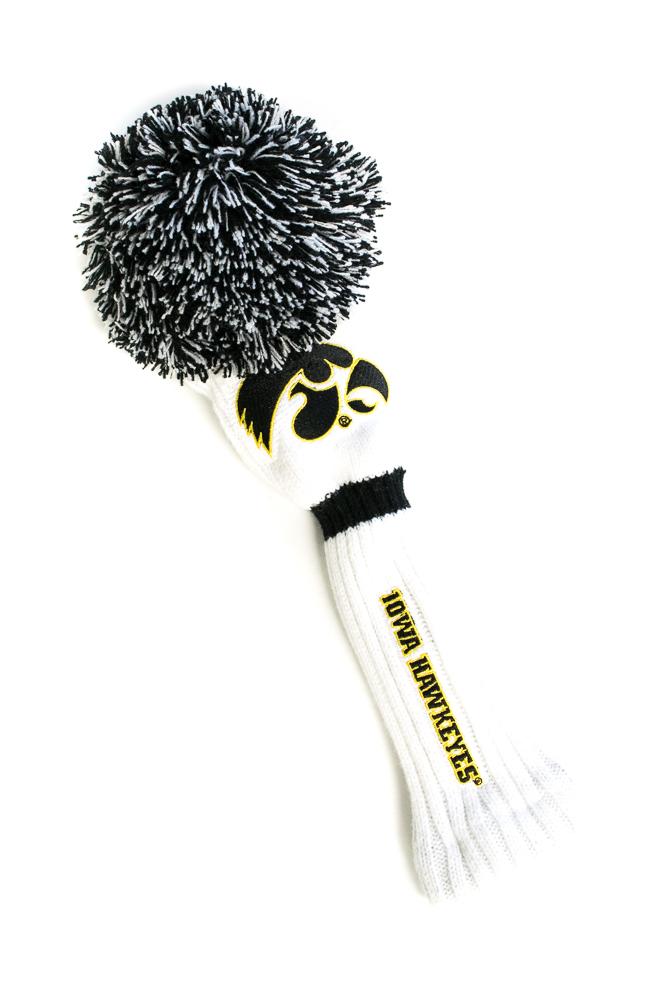 Iowa Hawkeyes Pom Headcovers | NCAA Licensed