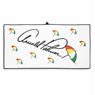 Arnold Palmer Aqua-Lock Sublimated Caddy Towel (White)