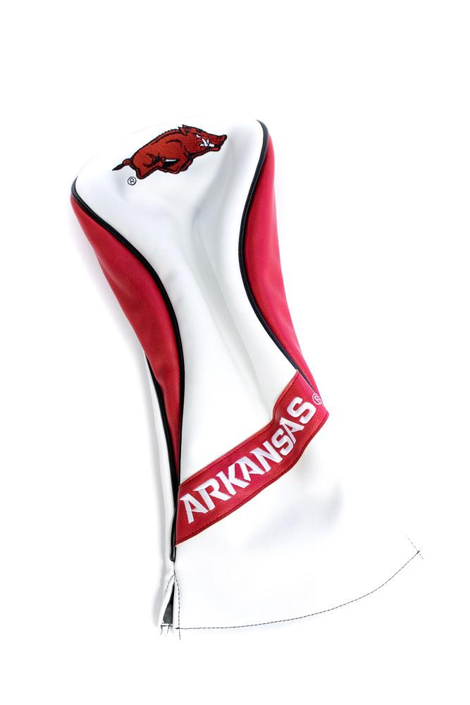 University of Arkansas Razorbacks Headcovers (White) | NCAA Licensed
