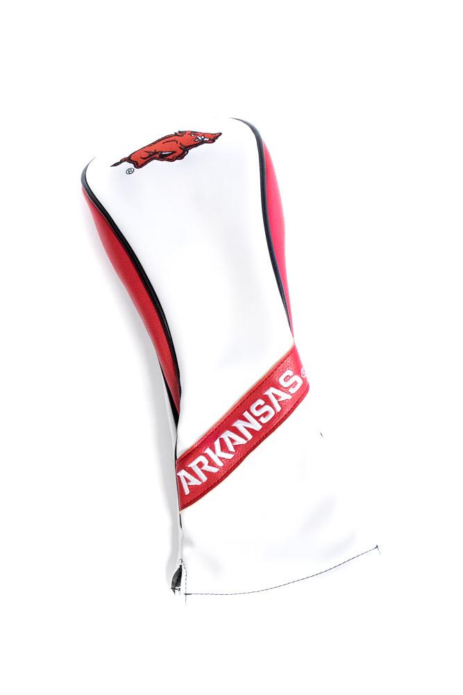 University of Arkansas Razorbacks Headcovers (White) | NCAA Licensed