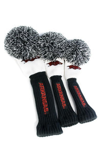 University of Arkansas Razorbacks Pom Headcovers | NCAA Licensed