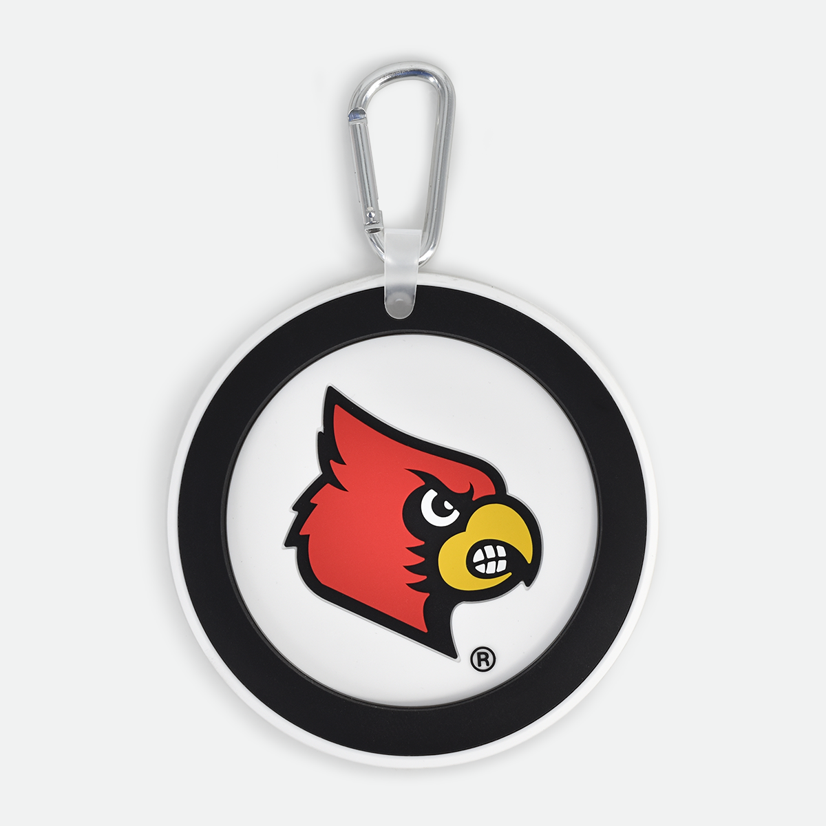 louisville cardinals luggage tag