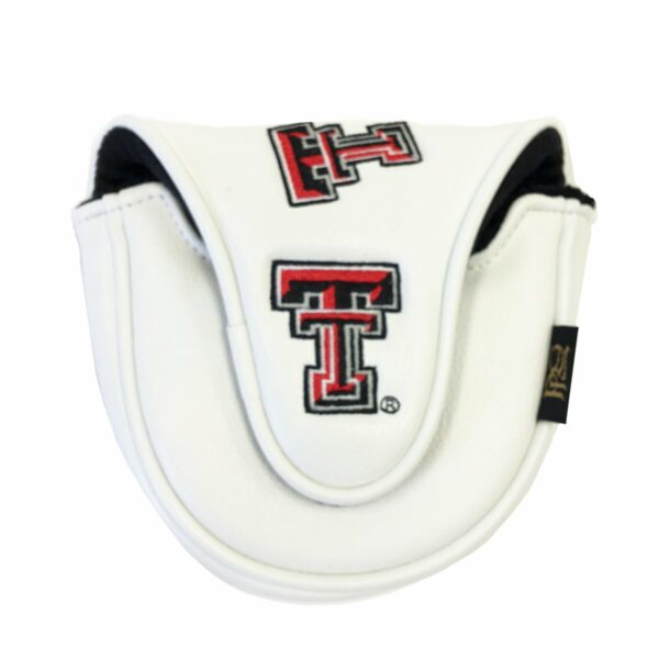 Texas Tech University Mallet Putter Cover (White) - Image 3