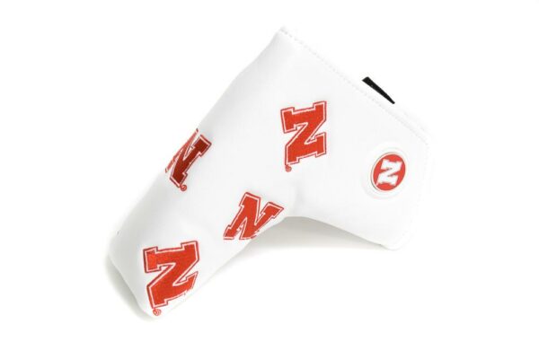 University of Nebraska Dancing Blade Putter Cover w/ Ball Mark (Red or White) - Image 4