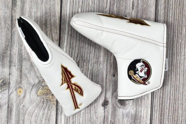 Florida State Seminoles Horizon Blade Putter Cover (White) - Image 2