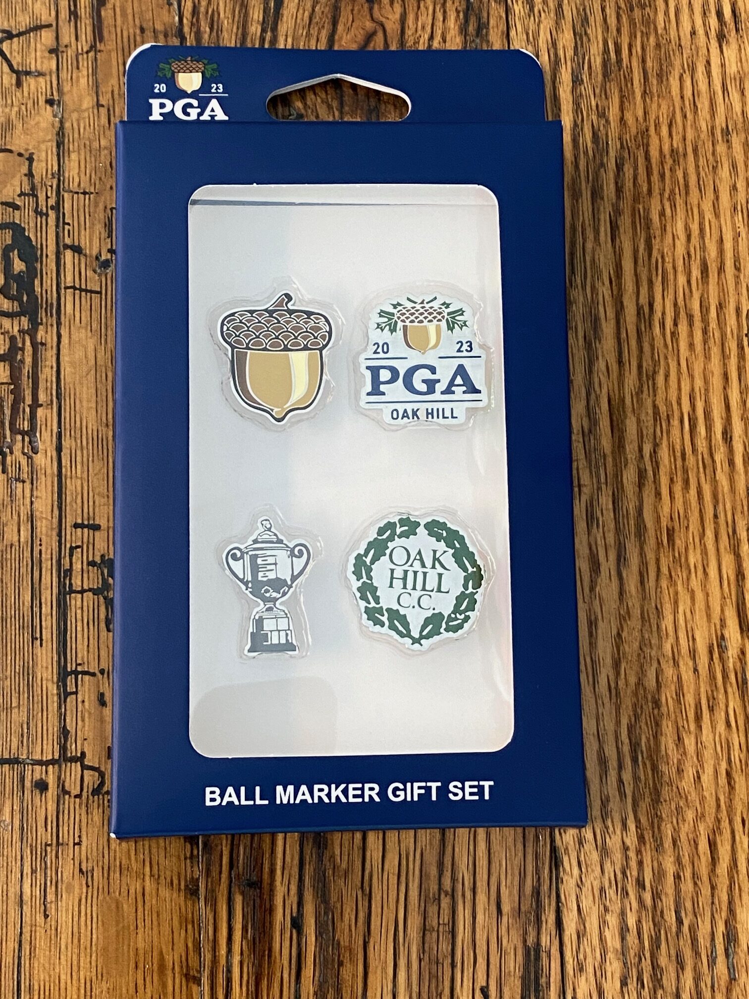 Personalized Golf Ball Marker Set