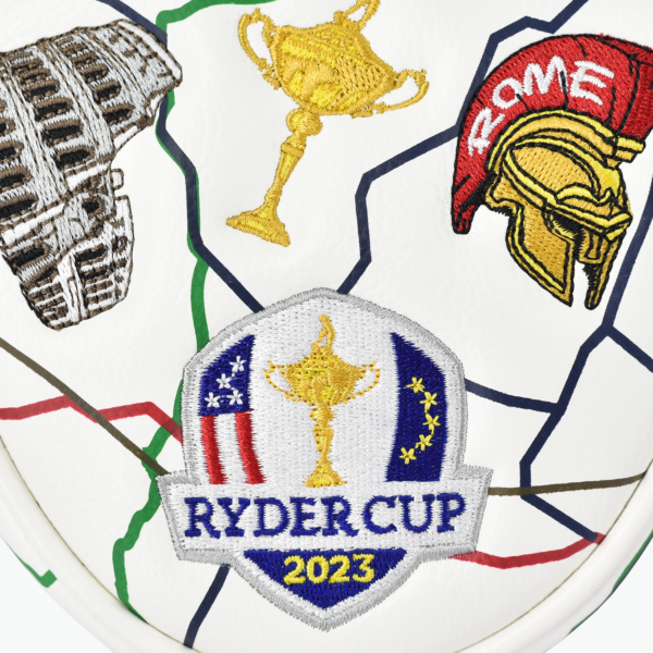 2023 RYDER CUP ORIGINALS "ALL ROADS LEAD TO ROME" MALLET PUTTER COVER - Image 2