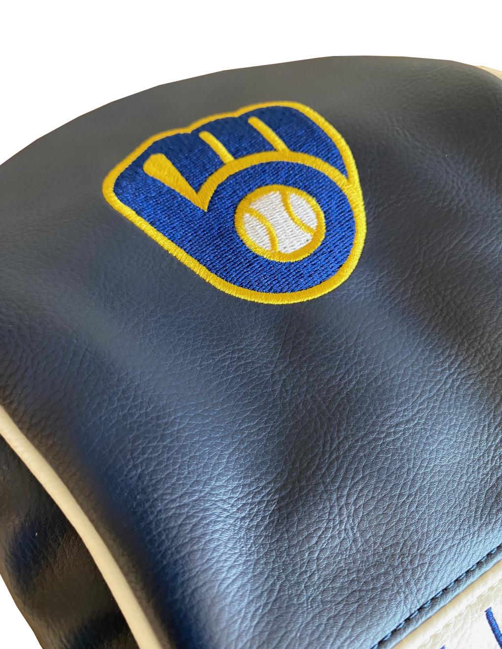 Milwaukee Brewers Horizon Pinstripe Wood Covers – PRG Golf