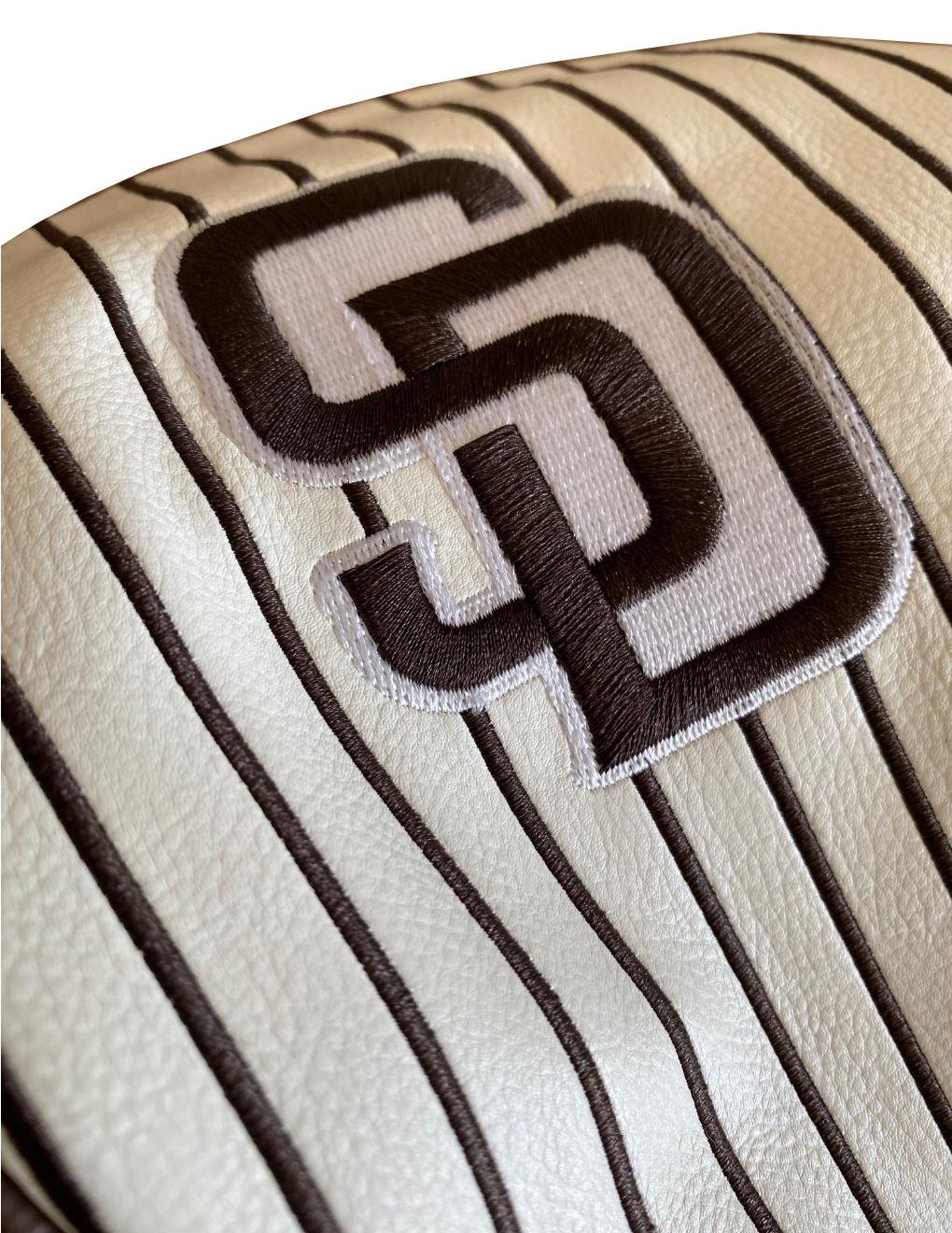 San Diego Padres Studio Pinstripe Blade Putter Cover