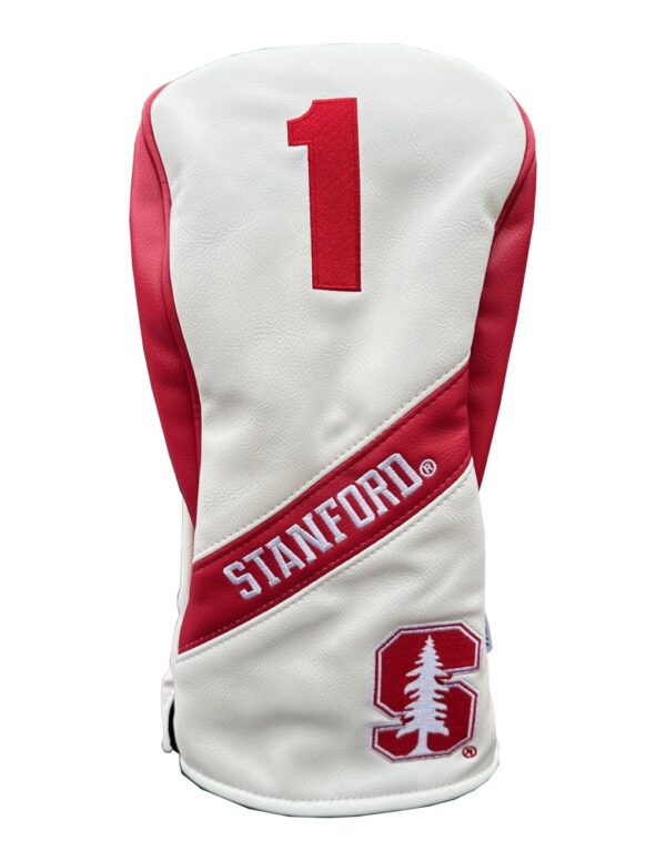 Stanford University Heritage College Wood Covers (White/Red) - Image 2