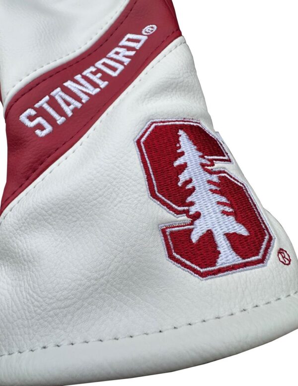 Stanford University Heritage College Wood Covers (White/Red) - Image 8