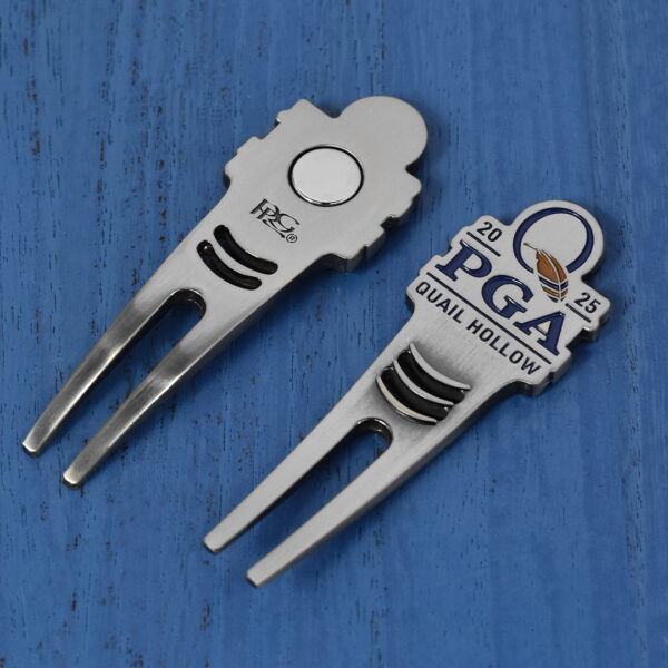 2025 PGA Championship Quail Hollow Custom Divot Tool and Ball Marker Set - Image 2